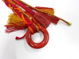 正絹　振袖用　手組帯締め